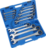 Set chiavi a cricchetto 8-32 mm, 13 pezzi Set chiavi a cricchetto 8-32 mm, 13 pezzi