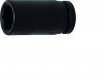 3/4 lungo Cappuccio di forza 6 lati 30 mm 3/4 lungo Cappuccio di forza 6 lati 30 mm