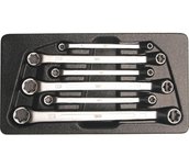 Set di chiavi ad anello doppio per viti E - tipo E6 - E24 Set di chiavi ad anello doppio per viti E - tipo E6 - E24