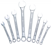 8 pezzi Set combinato di chiavi secondo DIN 3113 8-19 mm 8 pezzi Set combinato di chiavi secondo DIN 3113 8-19 mm