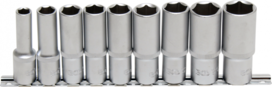 Set di chiavi ad esagono incassato, profondita 12,5 mm (1/2) 10 24 mm 9 pezzi Set di chiavi ad esagono incassato, profondita 12,5 mm (1/2) 10 24 mm 9 pezzi