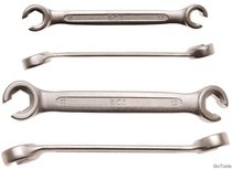 Chiavi per dadi flangiati, set 2 pezzi, 10x11 + 12x13 mm Chiavi per dadi flangiati, set 2 pezzi, 10x11 + 12x13 mm