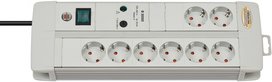 Protettore di sovratensione Premium-Line 8 bande Duo grigio chiaro 3m Protettore di sovratensione Premium-Line 8 bande Duo grigio chiaro 3m