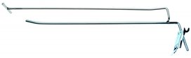 Gancio a parete solo con braccio di supporto e perno trasversale 300 x 4,8 mm Gancio a parete solo con braccio di supporto e perno trasversale 300 x 4,8 mm