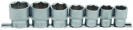 Set di tappi in 7 pezzi, 1/2, 6-pt., 20 - 32 mm Set di tappi in 7 pezzi, 1/2, 6-pt., 20 - 32 mm