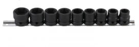 Set dado durto esagonale extra piatto 12 5 mm 1 2 azionamento 9 pz Set dado durto esagonale extra piatto 12 5 mm 1 2 azionamento 9 pz