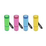 Torcia elettrica in alluminio 9LED che brilla al buio Torcia elettrica in alluminio 9LED che brilla al buio