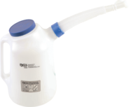 Caraffa versante con beccuccio flessibile e coperchio 6 litri Caraffa versante con beccuccio flessibile e coperchio 6 litri