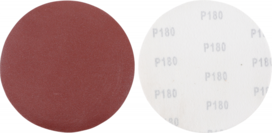 Set di dischi abrasivi per levigatrice 180 corindone 10 pz Set di dischi abrasivi per levigatrice 180 corindone 10 pz