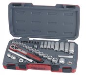 Set di tappi e punte 3/8, 8 21 mm 39 pezzi Set di tappi e punte 3/8, 8 21 mm 39 pezzi