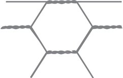 Maglia esagonale Avigal 13x0.7 150 cm x 25 m. Maglia esagonale Avigal 13x0.7 150 cm x 25 m.
