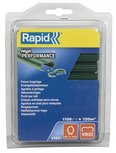 Pinzatura rapida VR22 con rivestimento verde 1100 pezzi Pinzatura rapida VR22 con rivestimento verde 1100 pezzi