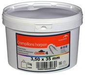 Morsetti per arpione Crapal4 4,0x5,0 mm 5 kg Morsetti per arpione Crapal4 4,0x5,0 mm 5 kg