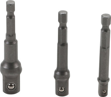 3-Piece Adapter Adapter Adapter Drift Set per trapani elettrici, 1/4 - 3/8 - 1/2