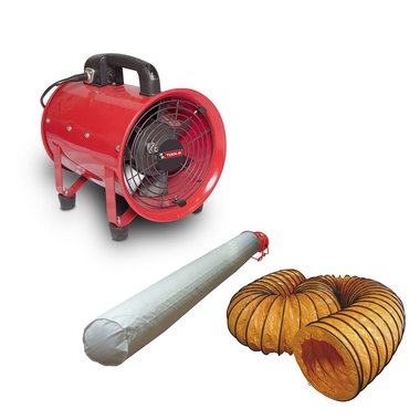 Ventilator 500 mm met accessoires