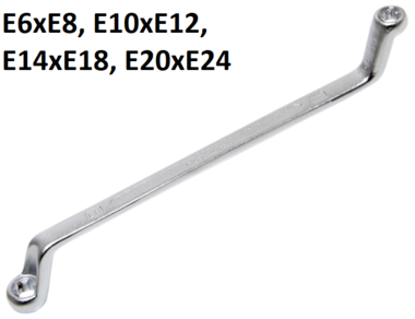 Tenditore a doppio anello, torx interno, E6xE8