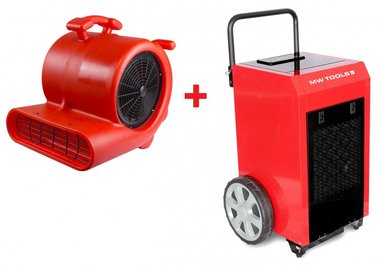 Set asciugatrice BD90P + ventilatore RV3000