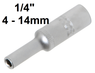 Bussola Super Lock, profonda 6,3 mm (1/4)