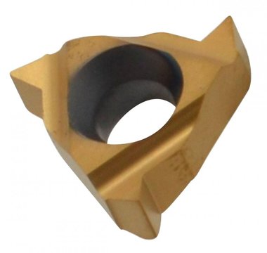 Piastra di taglio con filettatura interna rivestita 0,5-1,5 mm passo 60°