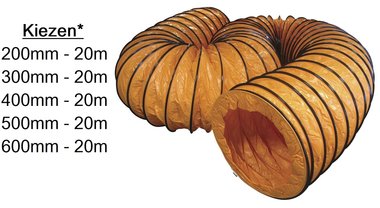 Tubo flessibile per ventilatori 10 metri 400mm