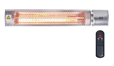Riscaldatore a infrarossi 2,0kW con lampada dorata