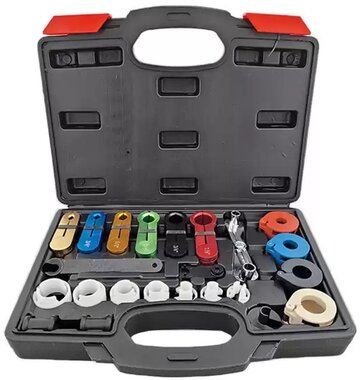 Kit di smontaggio per tubi dell'aria condizionata e del carburante