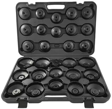 Set di prese per filtro olio 30 pz