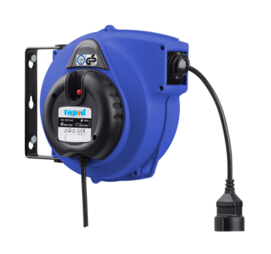Avvolgicavo professionale automatico 230 V~ con cavo da 15 m