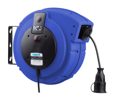 Avvolgicavo professionale automatico 230 V~ con cavo da 25 m