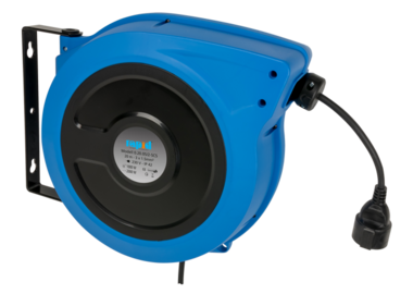 Avvolgicavo professionale automatico a 230 V con cavo da 20 m