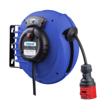 Avvolgicavo professionale automatico da 400 V con 10 m di cavo