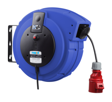Avvolgicavo professionale automatico da 400 V con cavo da 15 m