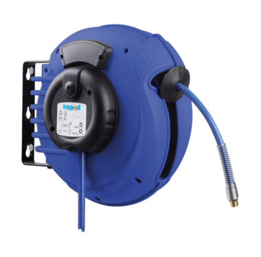 Avvolgitore automatico professionale per aria con tubo da 12 m DN 08