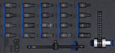Bussole per coppa olio e chiavi catena per filtro dell'olio 22 pz
