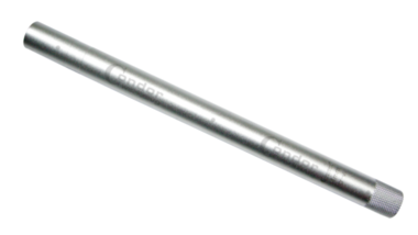 Presa per candele 3/8, 250 mm di lunghezza bi-hex 14 mm