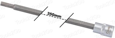 Chiave a bussola extra lunga 1/2, scanalata M8x800 mm