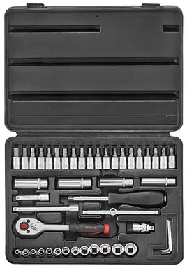 1/4 Doppenset Golf profilo 46 pezzi