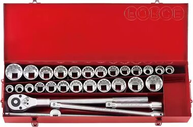 Set di tappi 3/4 a 12 lati da 29 pezzi (S&M)