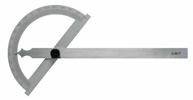 Arco di grado / goniometro 180° - 250 mm