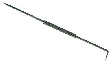 Penna per graffiare con punta dritta e curva 250 mm - piano in acciaio