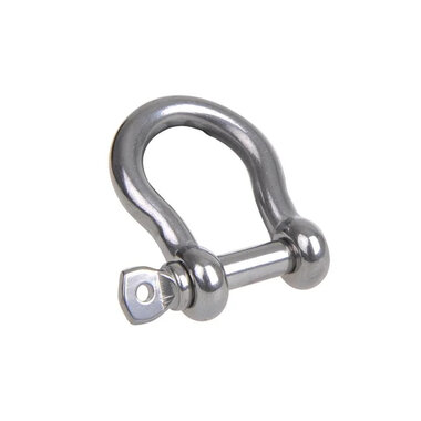 Anello di trazione ad arco da 8mm, A4 RVS AISI 316, 3.500 daN
