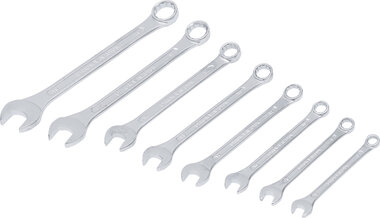 Serie di chiavi combinate anello-forchetta 8 - 19 mm 8 pz