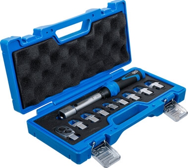 Set di chiavi dinamometriche per utensile di inserimento 9 x 12 mm 6 - 30 Nm 10 pz.