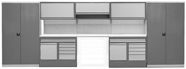 Mobili da officina 5,5 m con 2 armadietti