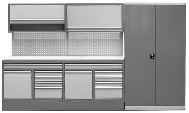 Mobili da officina 3,3 m con armadio