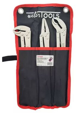 Pinza a ganasce piatte e curve da 12” lunga 