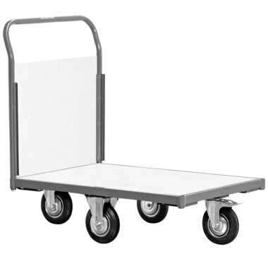 Carrello da trasporto grande 360° 1 parete terminale 500kg