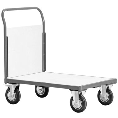 Carrello da trasporto grande 1 parete terminale 500kg