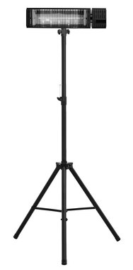 Riscaldatore a infrarossi 2500W con lampada ambra e treppiede