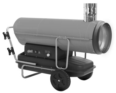 Ventilatore d'aria calda indiretto diesel 80kw